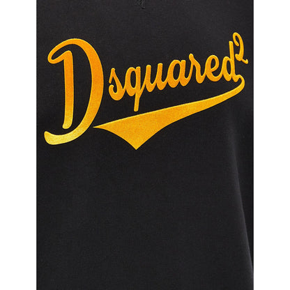 Dsquared² Black Cotton Sweatshirt