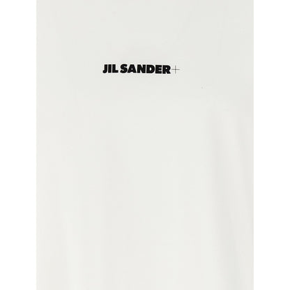 Jil Sander White Cotton T-Shirt