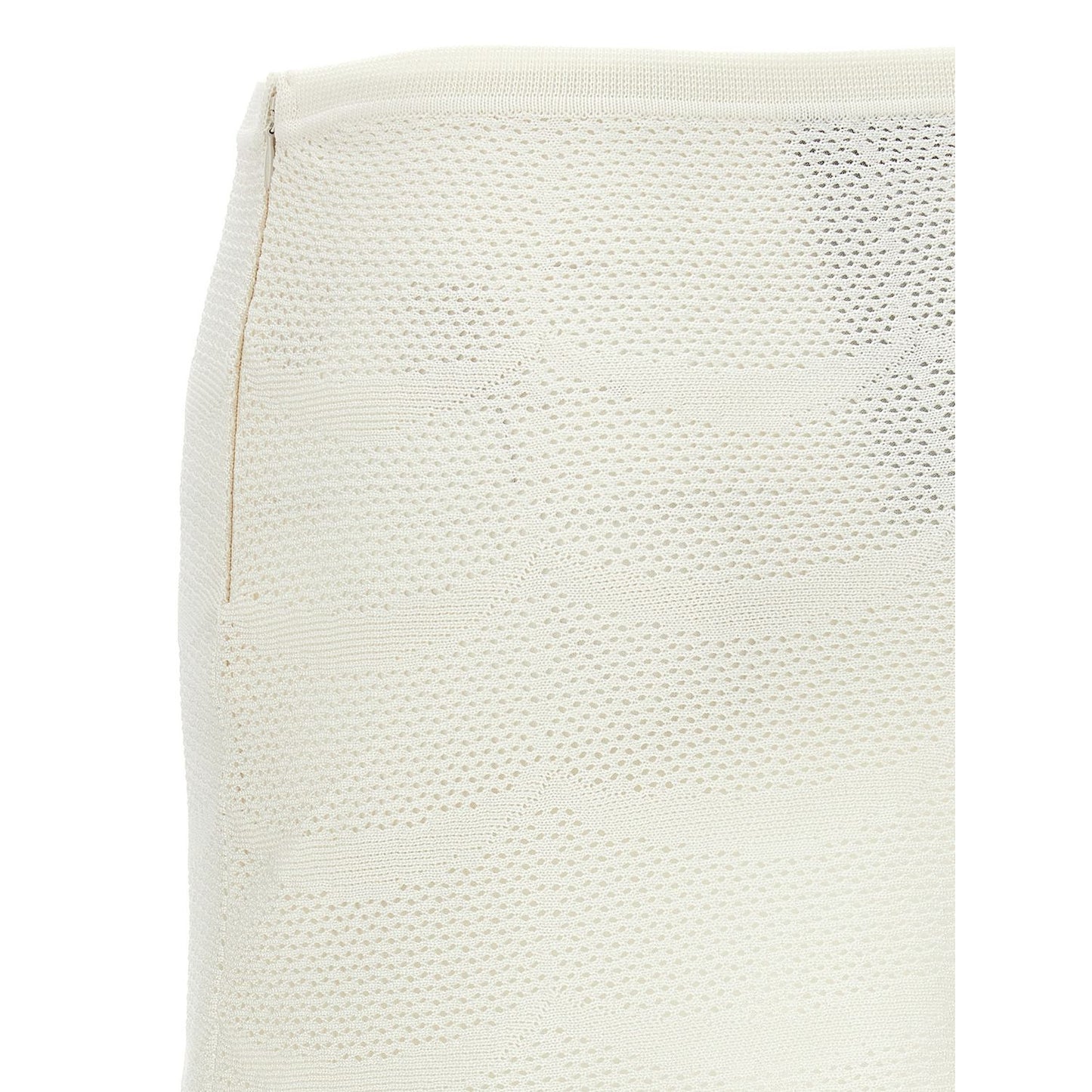 Tom Ford White Cotton Long Skirt