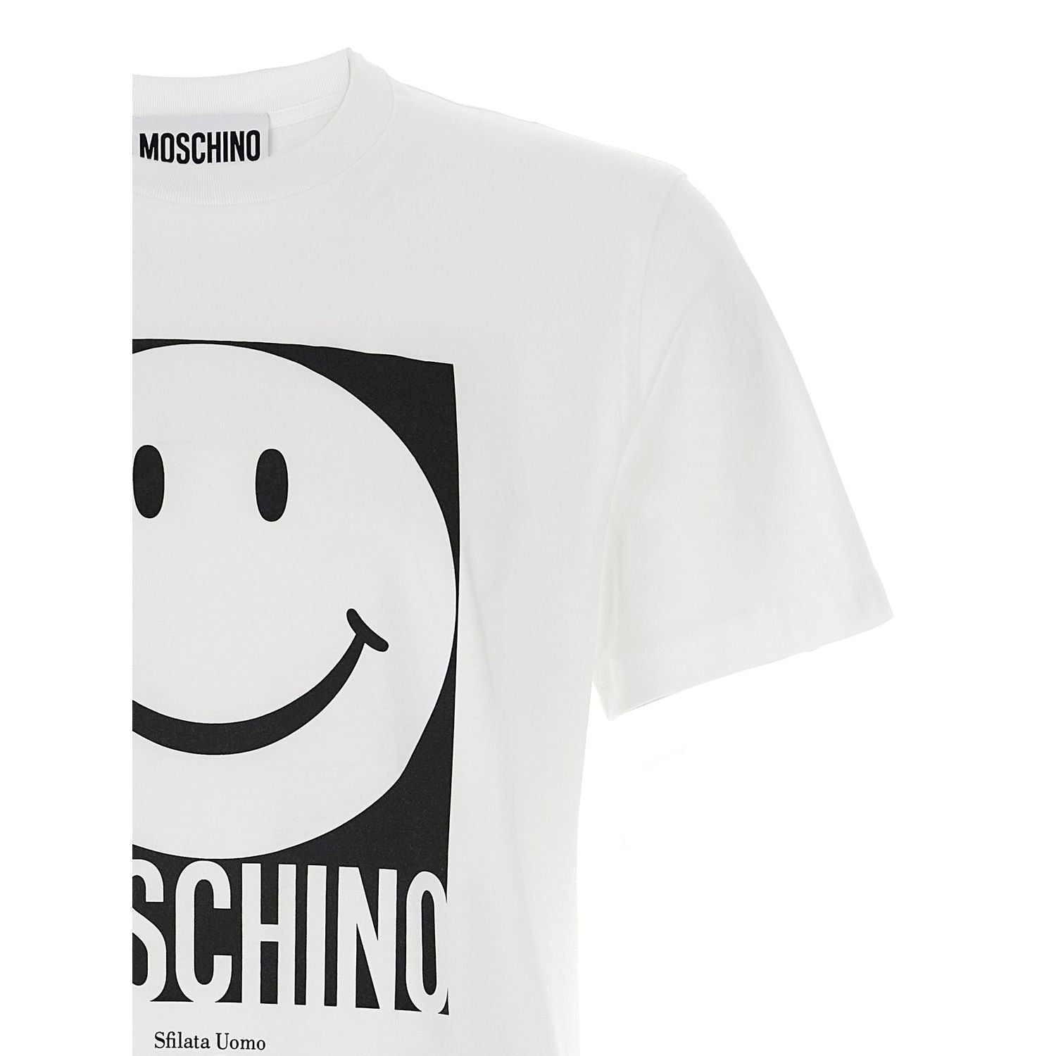 Moschino White Cotton T-Shirt