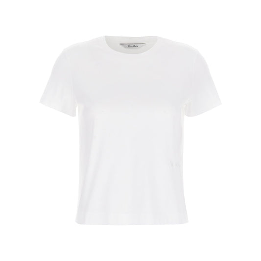 Max Mara White Cotton T-Shirt