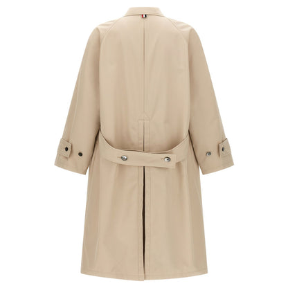 Thom Browne Beige Polyester Coat