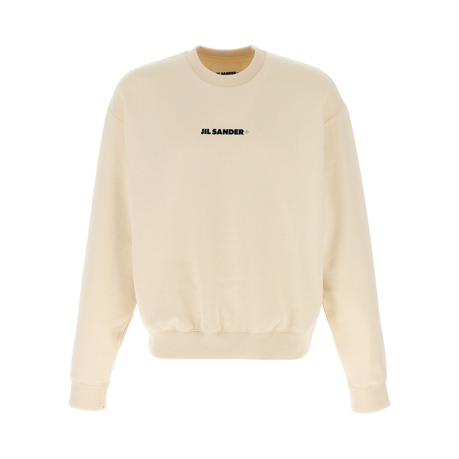 Jil Sander Beige Cotton Sweatshirt