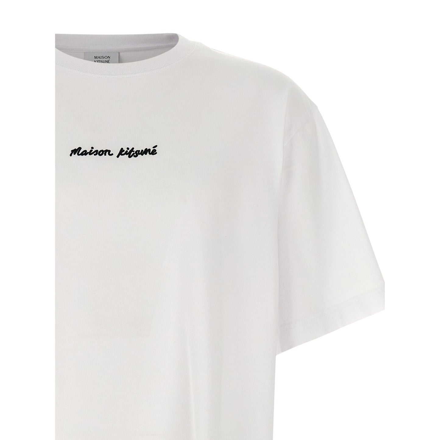 Maison Kitsuné White Cotton T-Shirt