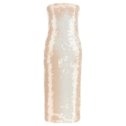 Sportmax Multicolor Polyamide Midi Dress