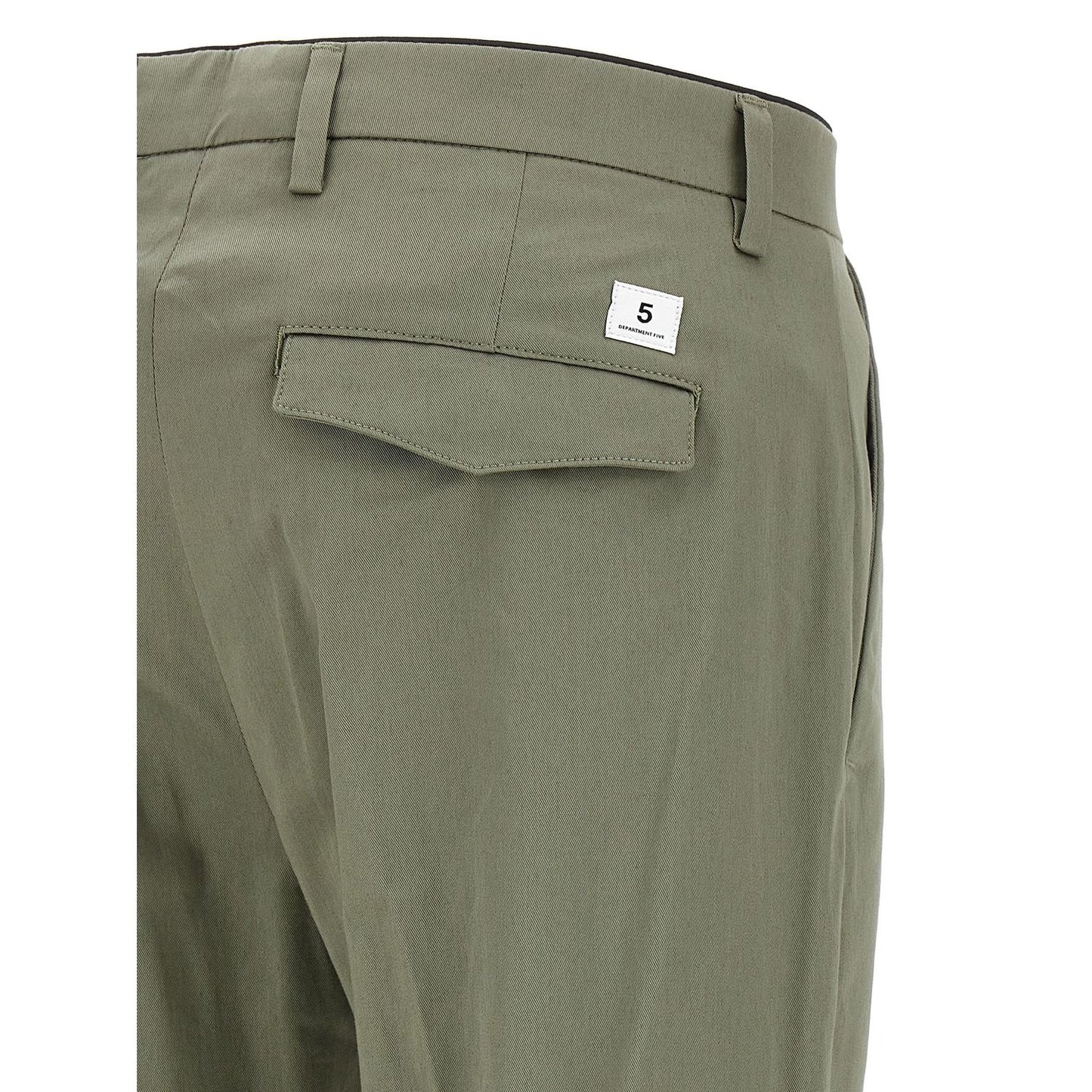 Department 5 Bicolor Cotton Cropped Pants