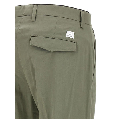 Department 5 Bicolor Cotton Cropped Pants