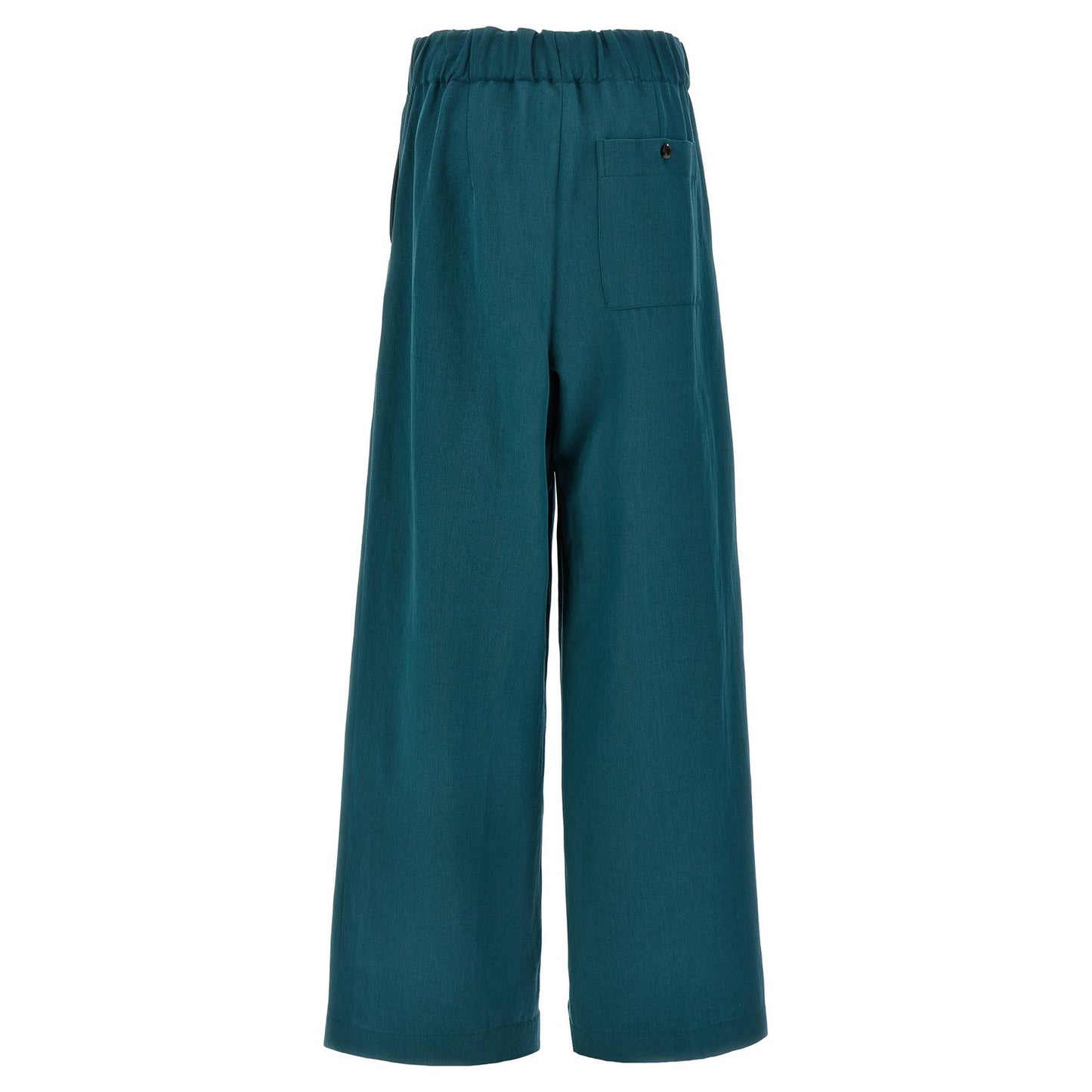 Dries Van Noten Bicolor Wool Casual Pants
