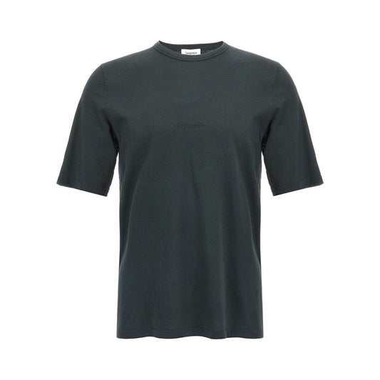Saint Laurent Black Cotton T-Shirt