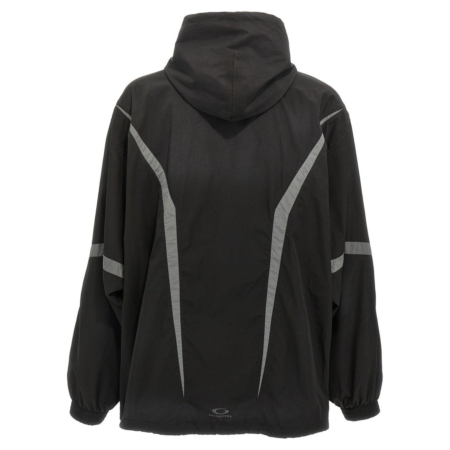 Balenciaga Black Polyester Shell Jacket