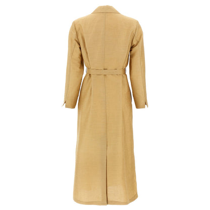 Max Mara Beige Fluorofiber Coat