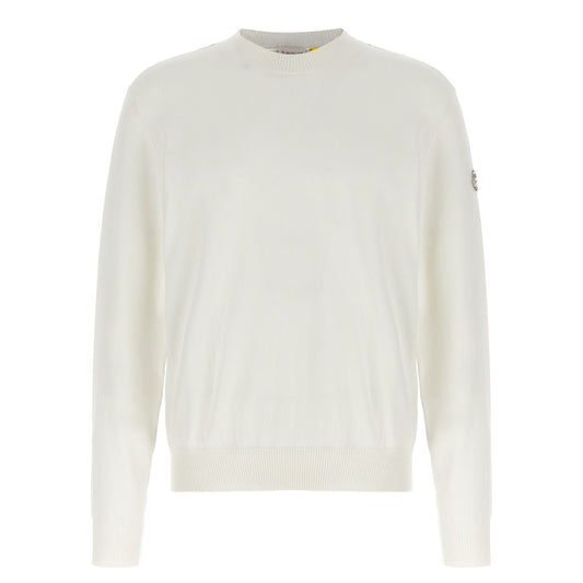 MONCLER GENIUS White Cotton Cardigan