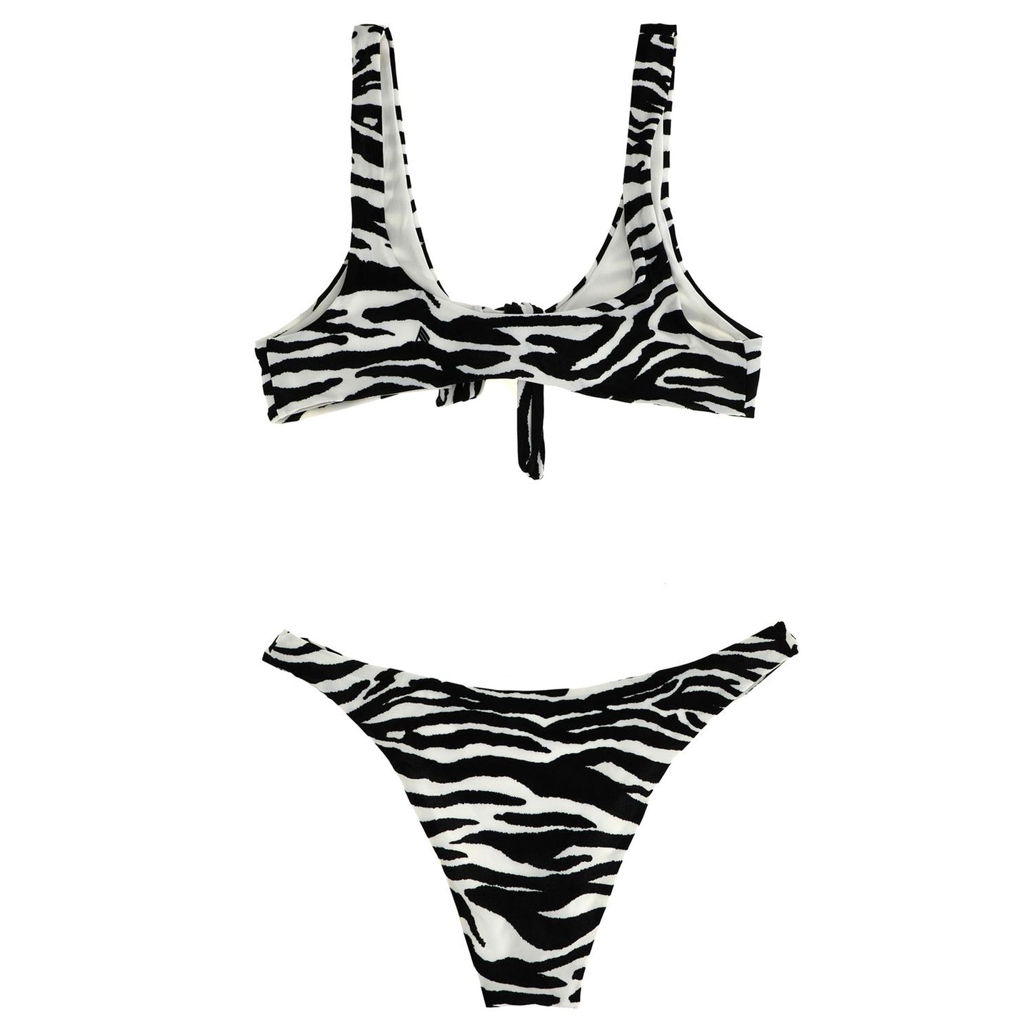 The Attico Bicolor Polyamide Bikini