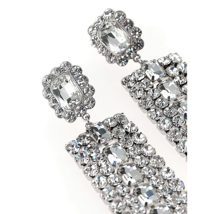 Self-Portrait Silver Cotton Earrings