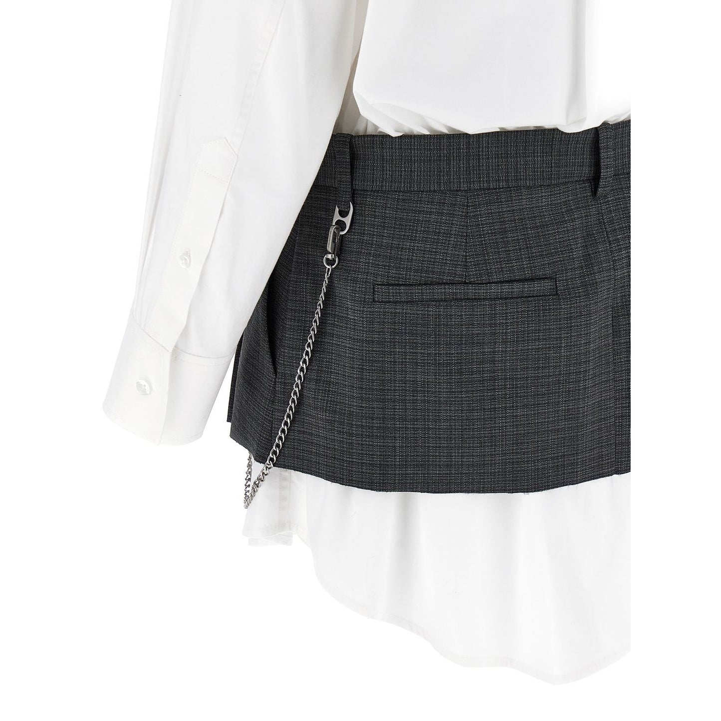 Alexander Wang Multicolor Cotton Short Dress