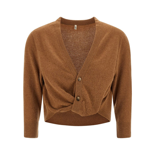 R13 Brown Cashmere Cardigan