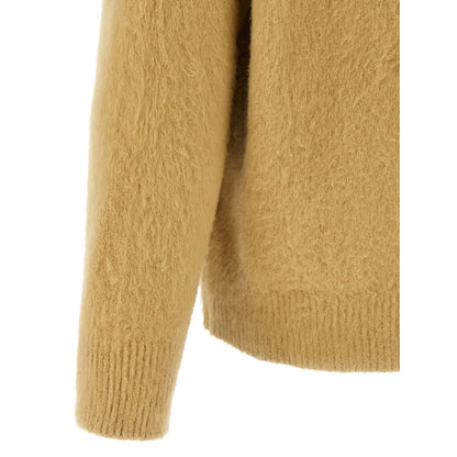 Roberto Collina Beige Cotton Cardigan