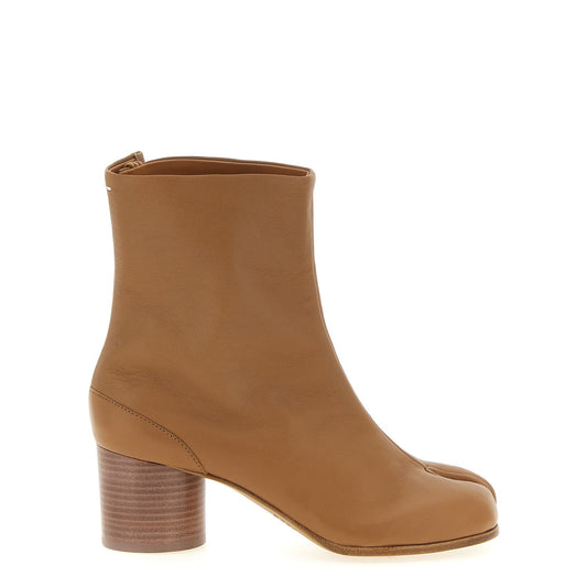 Maison Margiela Brown Lambskin Ankle Boots