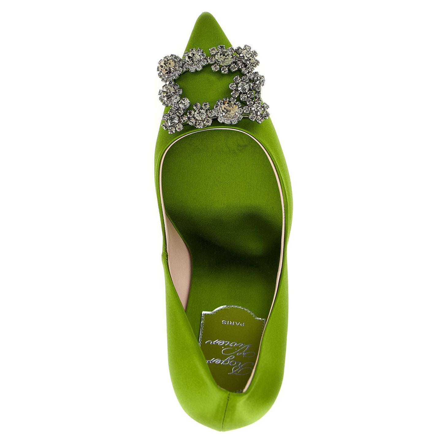 Roger Vivier Bicolor Viscose High Heel Pumps