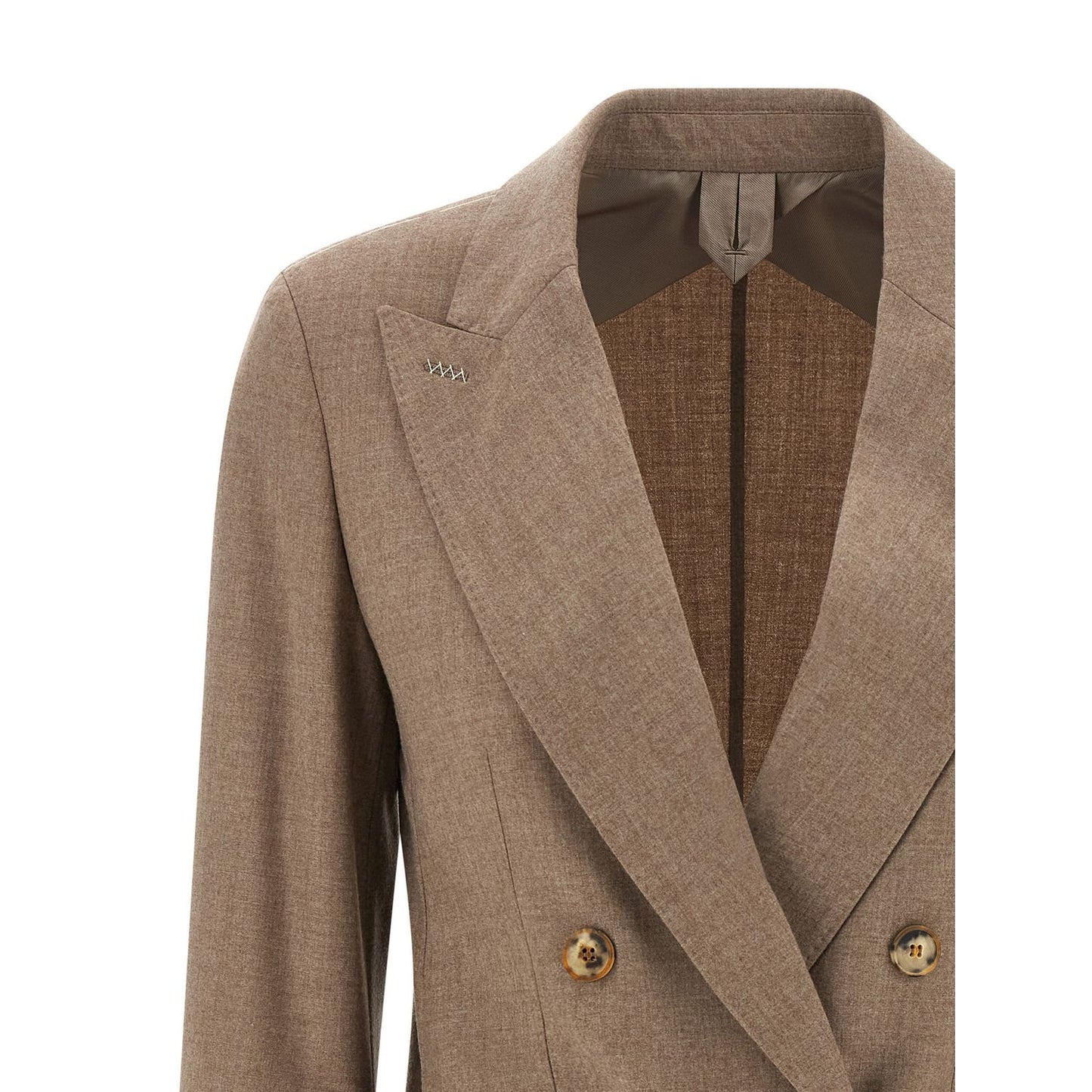 Max Mara Beige Cashmere Blazer