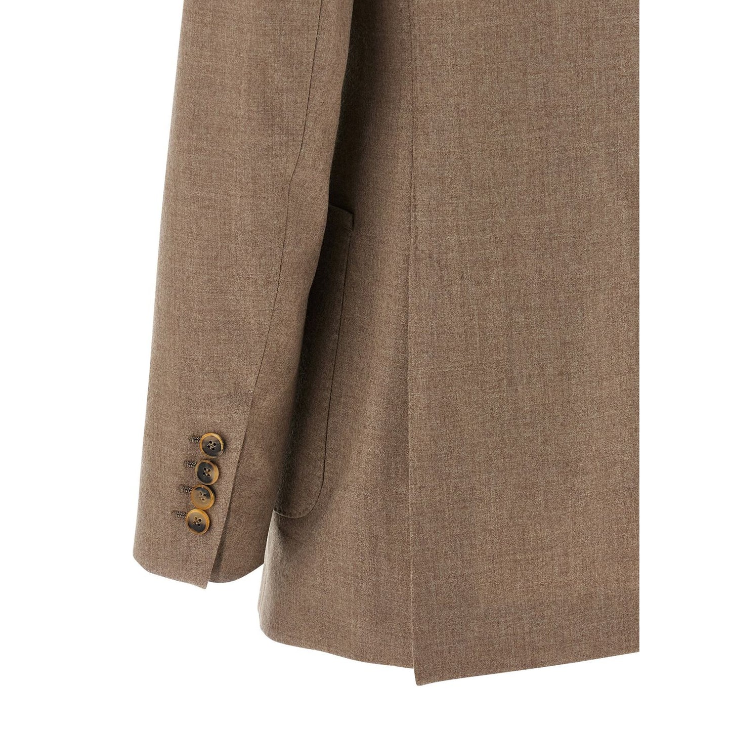 Max Mara Beige Cashmere Blazer