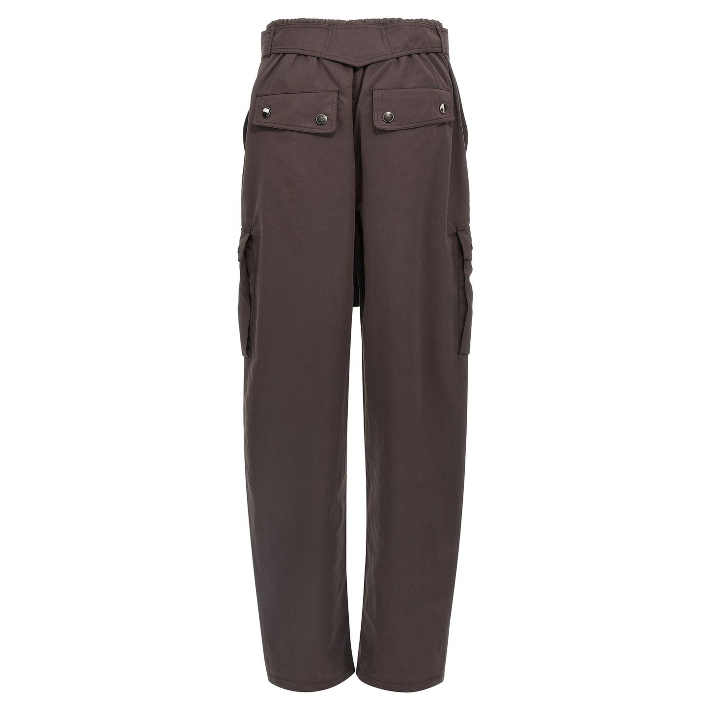 The Andamane Brown Polyester Cargo Pants