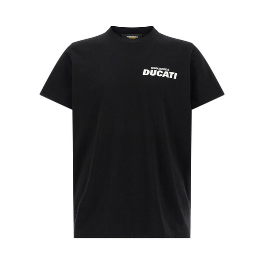Dsquared² Bicolor Cotton T-Shirt