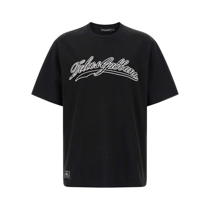 Dolce & Gabbana Bicolor Cotton T-Shirt