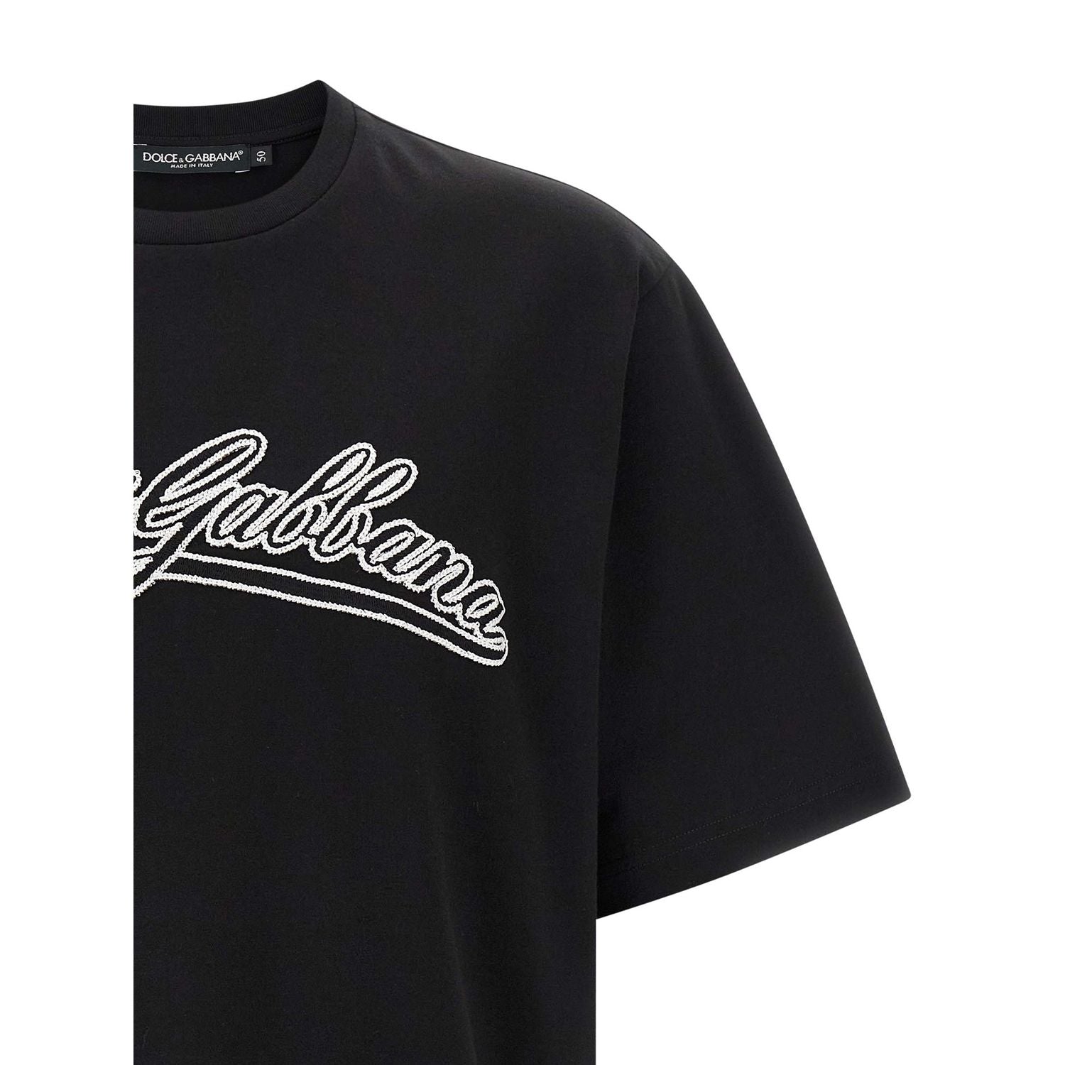 Dolce & Gabbana Bicolor Cotton T-Shirt