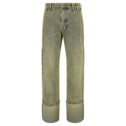 Entire Studios Bicolor Cotton Jeans Denim