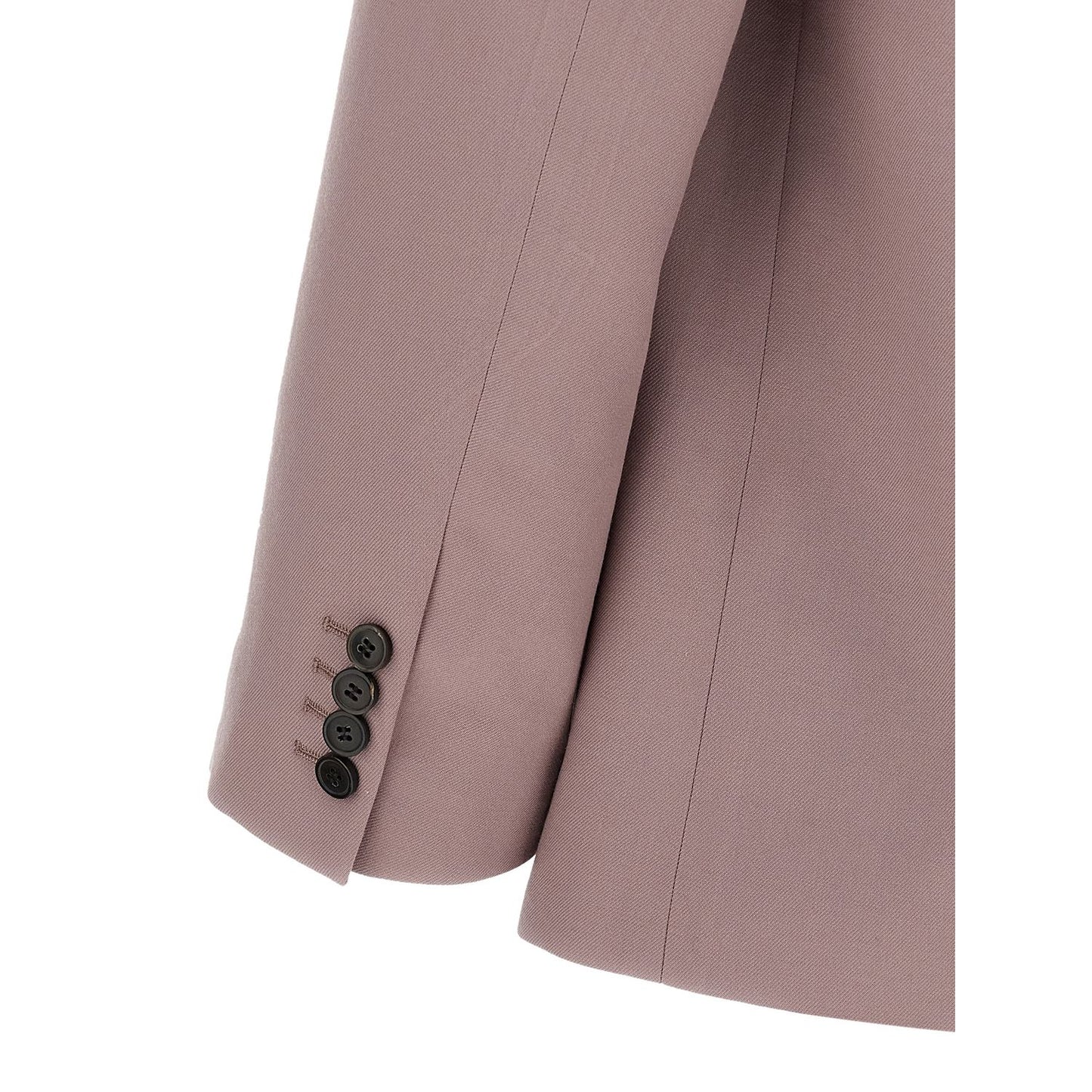Dries Van Noten Purple Wool Blazer