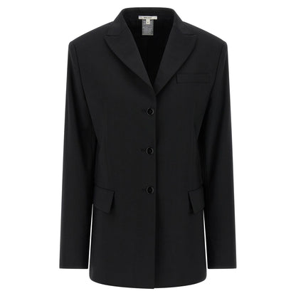 Nensi Dojaka Black Virgin Wool Blazer