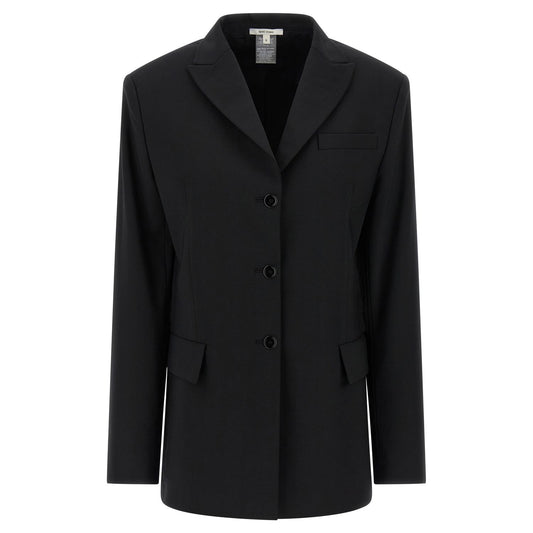 Nensi Dojaka Black Virgin Wool Blazer