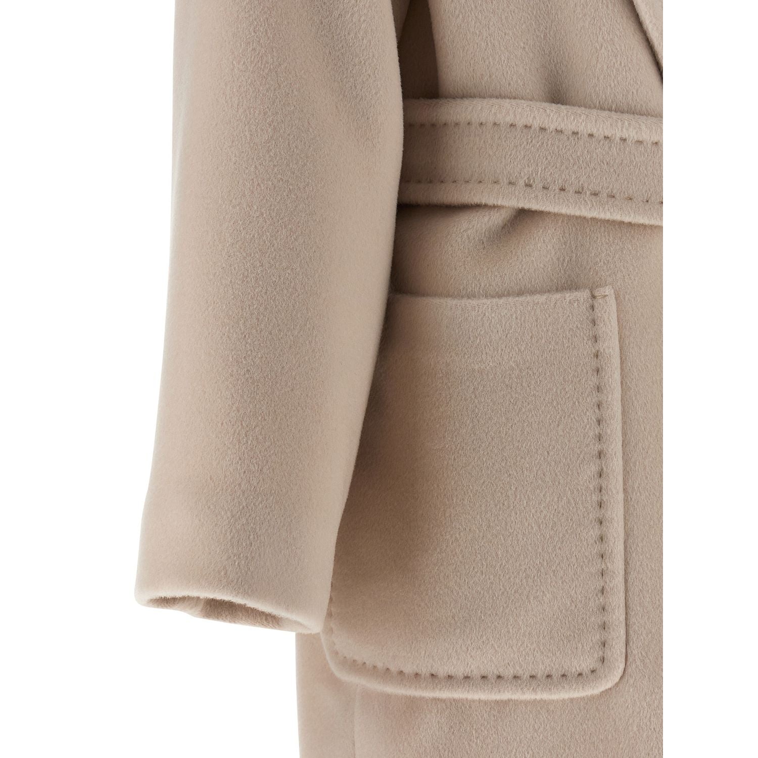 Max Mara Beige Wool Coat