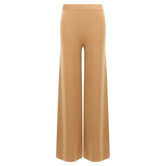 Max Mara Brown Wool Casual Pants