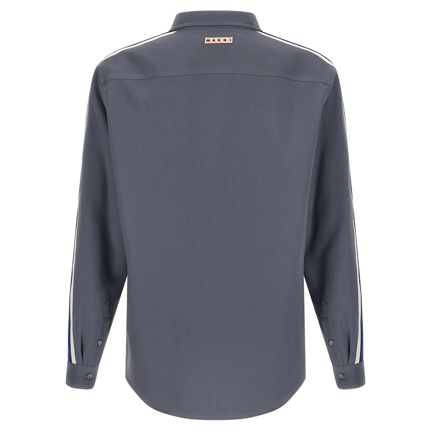 Marni Gray Virgin Wool Blouse