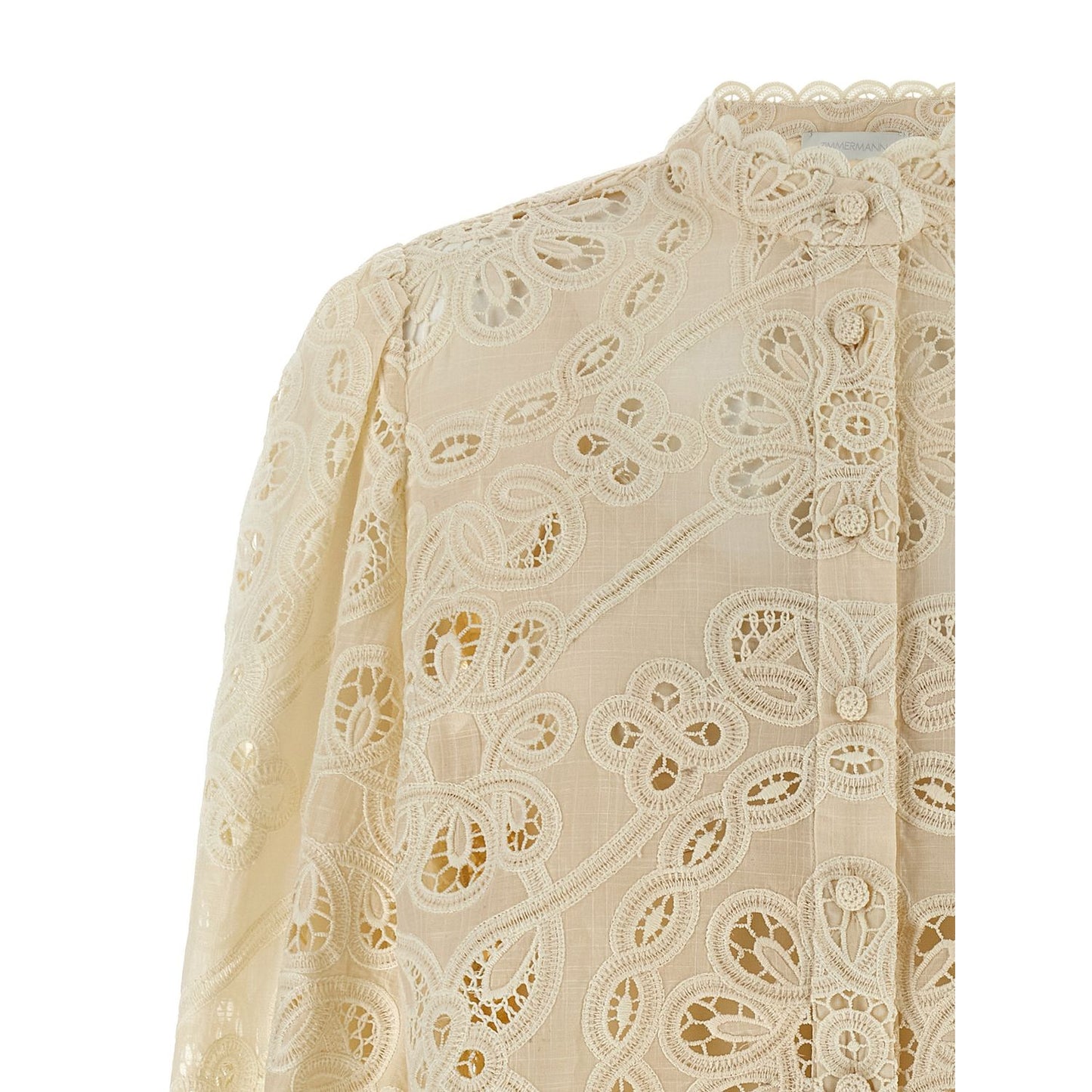 Zimmermann Beige Polyester Blouse