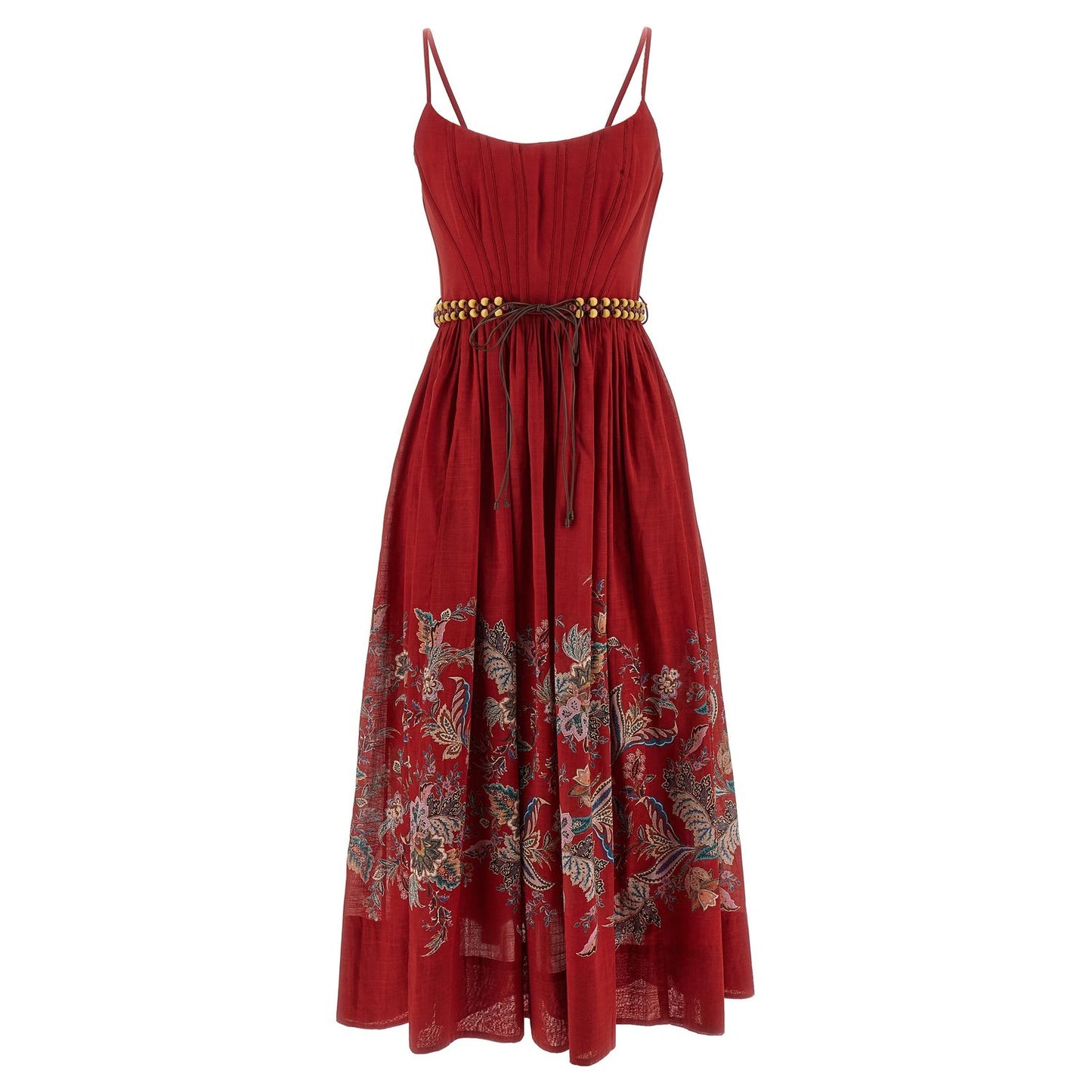 Zimmermann Multicolor Cotton Midi Dress