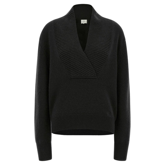 Loulou De Saison Black Cashmere Cardigan