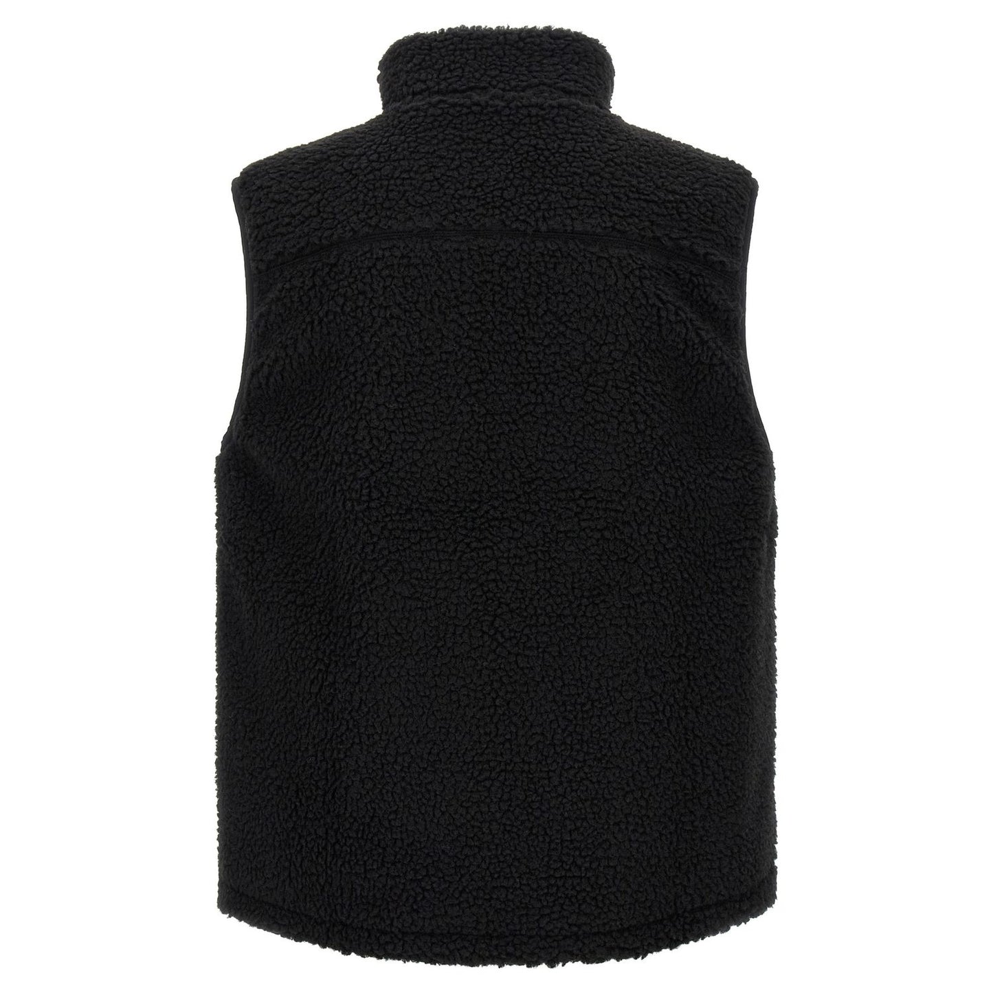 Gramicci Black Polyester Sleeveless Jacket