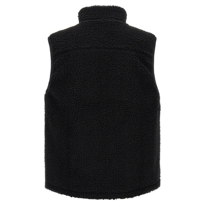 Gramicci Black Polyester Sleeveless Jacket