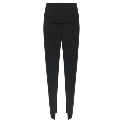 Rick Owens Black Virgin Wool Mini Skirt