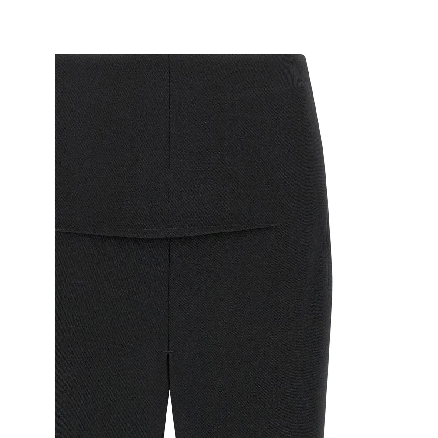 Rick Owens Black Virgin Wool Mini Skirt
