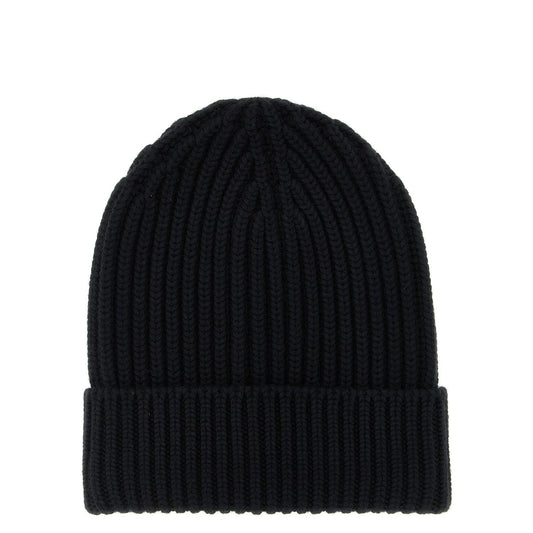 Dolce & Gabbana Black Wool Beanie