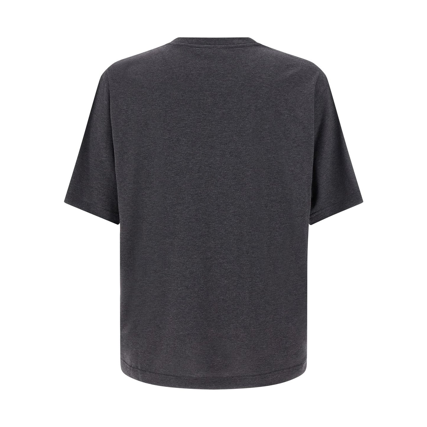 Dolce & Gabbana Gray Cotton T-Shirt