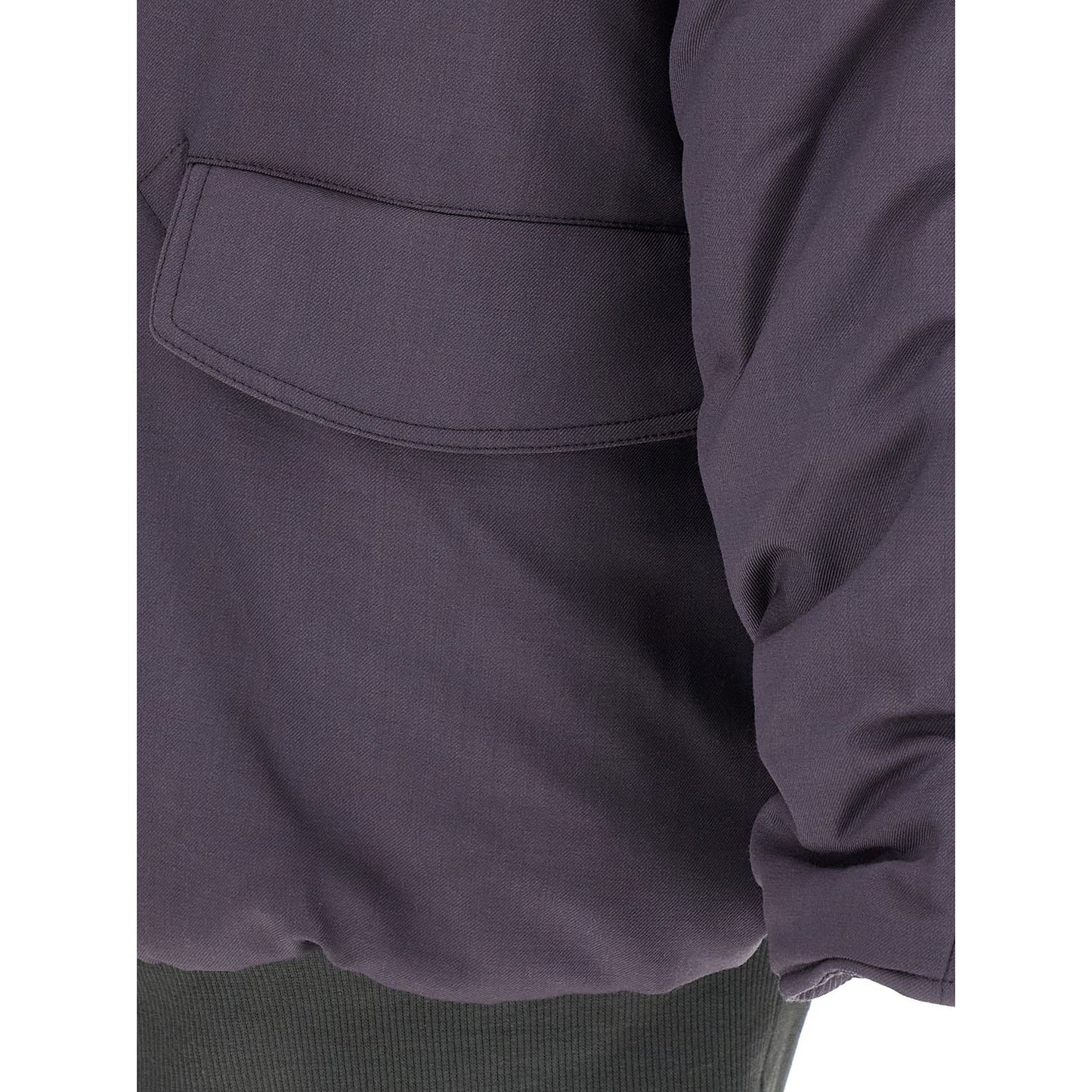 Magliano Purple Virgin Wool Parka