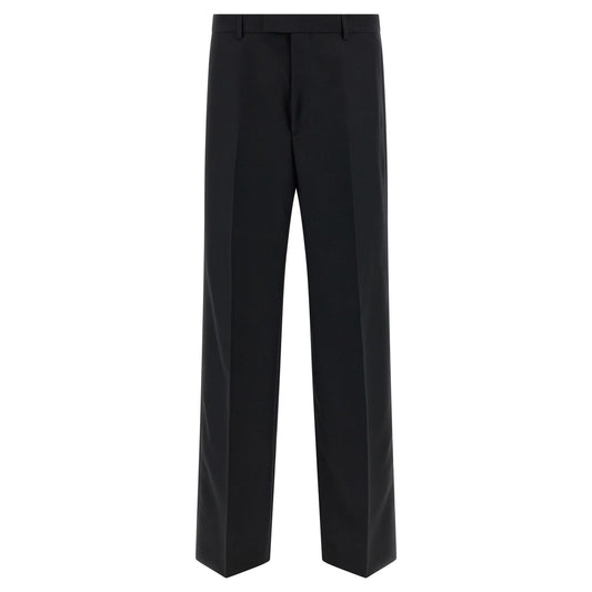 Gucci Black Polyester Dress Pants