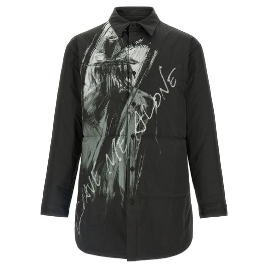 Yohji Yamamoto Black Polyester Blouse