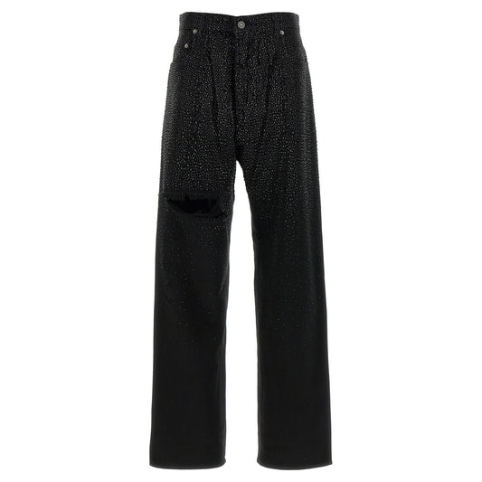 Golden Goose Black Cotton Jeans Denim