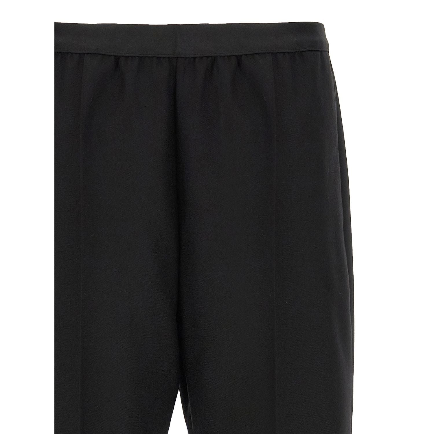 Maison Margiela Black Virgin Wool Casual Pants